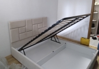 Кровать Ліжко Ромб 160 * 200 з підйомним механізмом VBCVБЦ