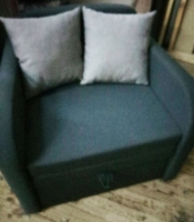 Детский диван, кровать, кресло Гном 80 Grey KMZ