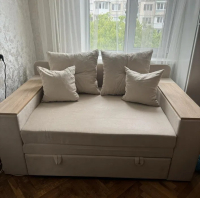 Диван викатний Кубус 140*190 з нішами боковинами