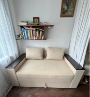 Диван викатний Кубус 120*190 з нішами боковинами 