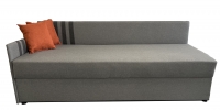 Кровать ліжко Delt (Дельт) 80*200 односпальне на пружинному блоці з підйомним механізмом КМ