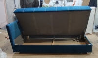 Кровать ліжко Гама (Гамма) 80*200 односпальне на пружинному блоці з підйомним механізмом КМ