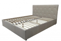 Кровать ліжко Hilton (Хілтон) на ламельному блоці з шириною 140см або 160 см і довжиною 200 см KM