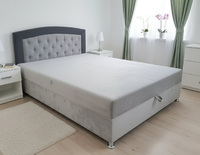 Ліжко кровать Адель на підйомному механізмі з оропедичним матрацом BZ